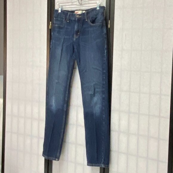 Levi's Mid Rise 511 Slim Fit Straight Denim Jeans 30" x 30" Faded Dark Wash - Picture 4 of 14